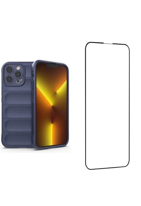 Husa Tpu Interior Fin+Folie Sticla 6D Privacy Iphone 16 PLUS PRO MAX