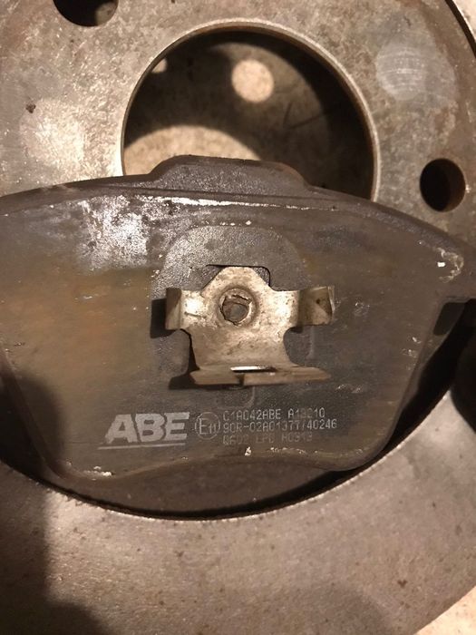 Предни дискове с накладки за Audi A6 C6 4f и a8 d3 345mm