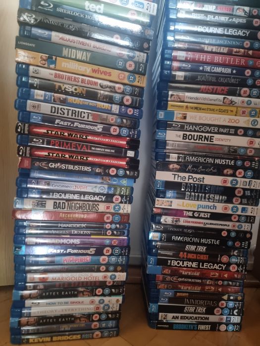 Lot 2,000 Blu-ray Engleză – Marvel, Avatar, Star Wars – 4,000€