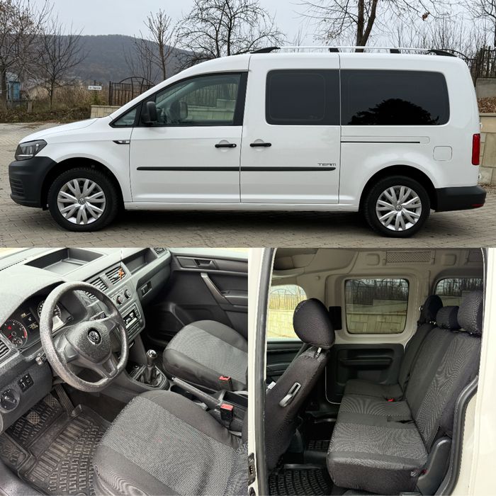 VW Caddy Maxi 2017 2.0 TDi - 140 cp 7 locuri Euro 6