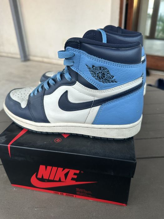 Adidasi nike jordan 1 obsidian