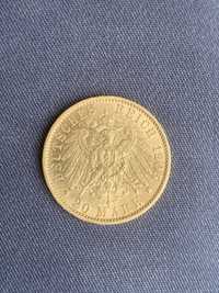 Moneda aur 20 mark 1907