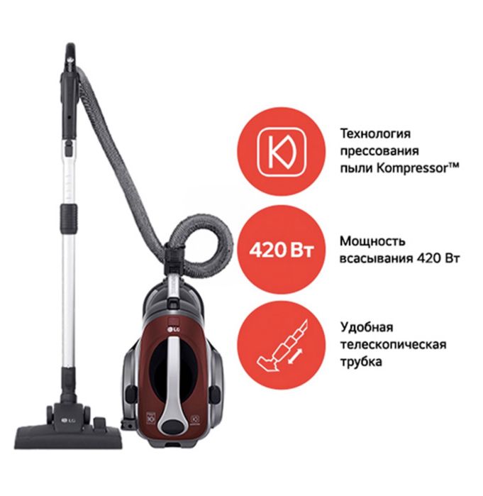 Пылесос LG VC83209UHA