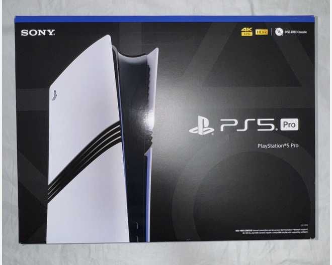 PlayStation 5 Pro + PS5 дисково устройство