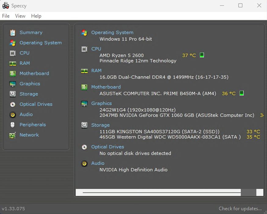 PC Gaming: Ryzen 5 2600, GTX 1060 6 GB ROG Strix