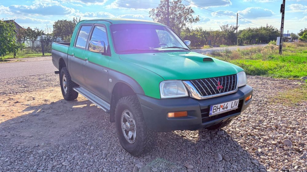 Mitsubishi L200, 2002, 116 CP, clima, turbo nou,gume noi, 4*4,mic-mare