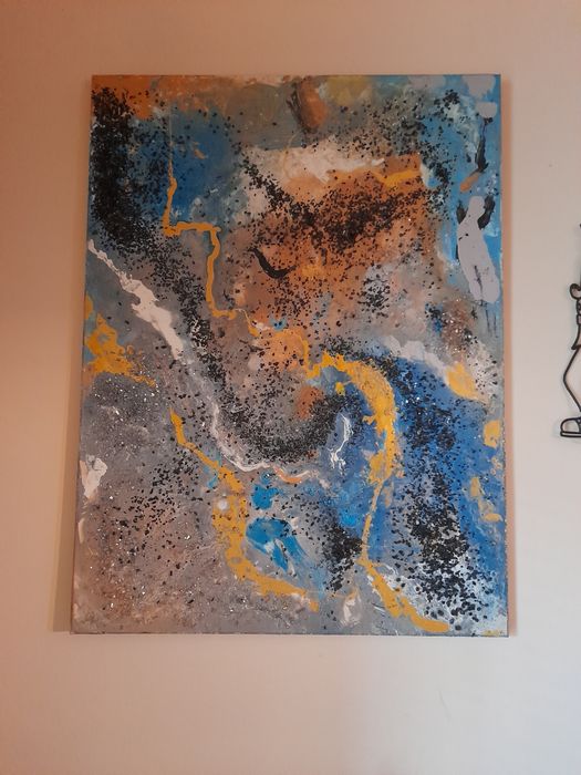 Рисувани картини върху платно -лен 80/60см