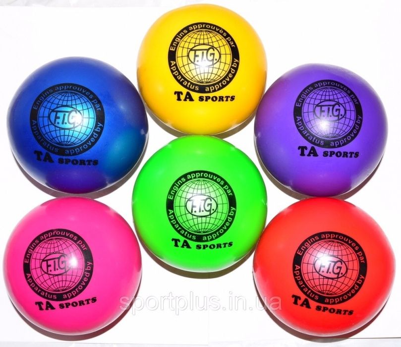 Мяч TA Sport для художественной гимнастики Материал: силикон Цвета: ро