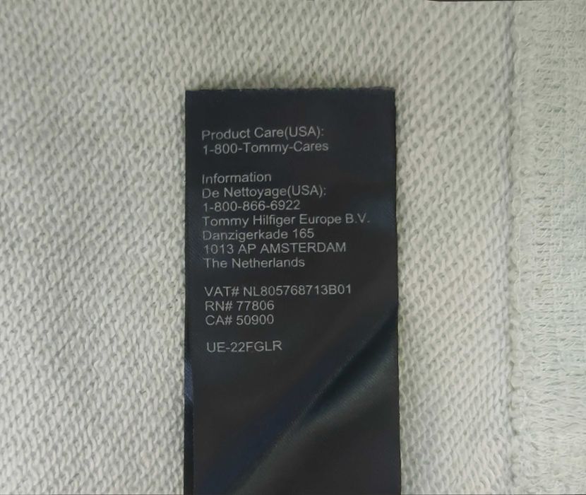 Hanorac Tommy Hilfiger Light Green Regular