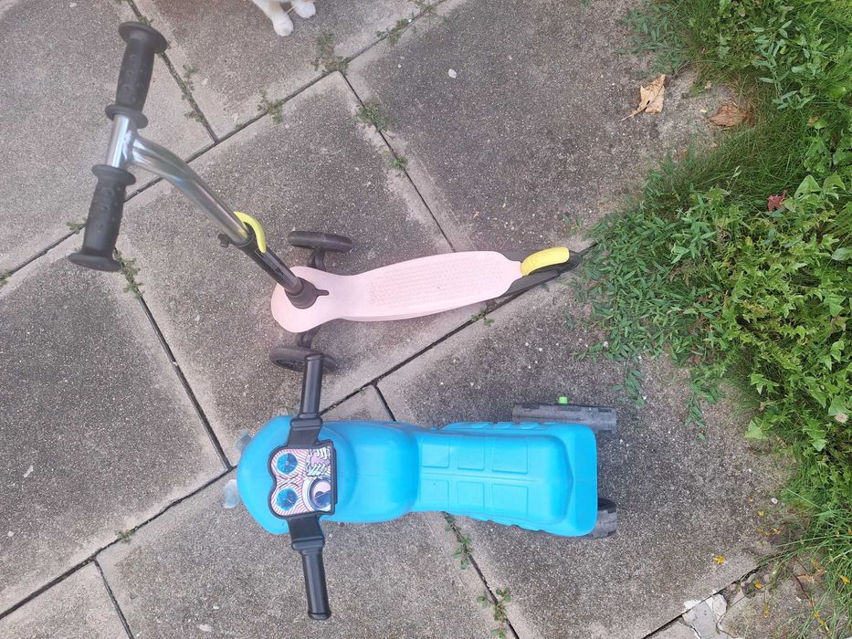 Vand trotineta si motocicleta