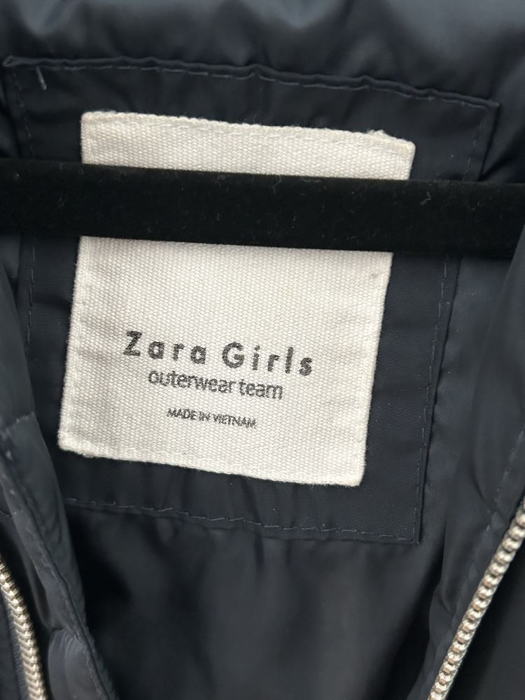 Зимно яке с качулка Zara Girls