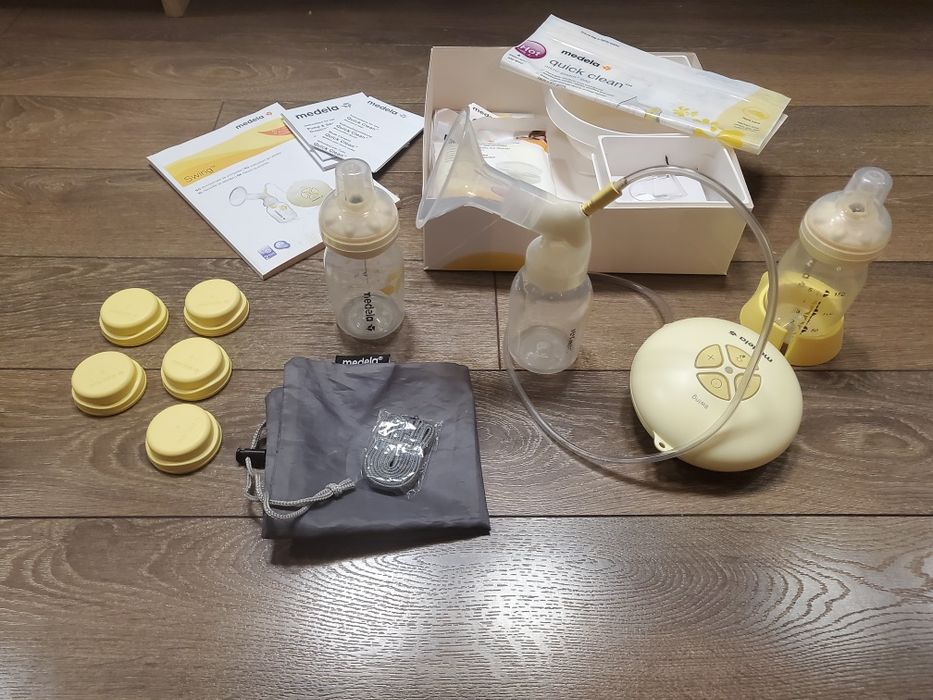 Двуфазна електрическа помпа Medela Суинг Swing с комплект за кърмене