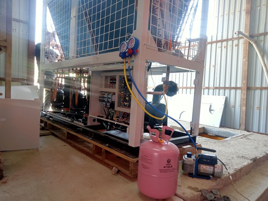 Чиллера фанкойлы кондиционеры заправка  ремонт обслуживание