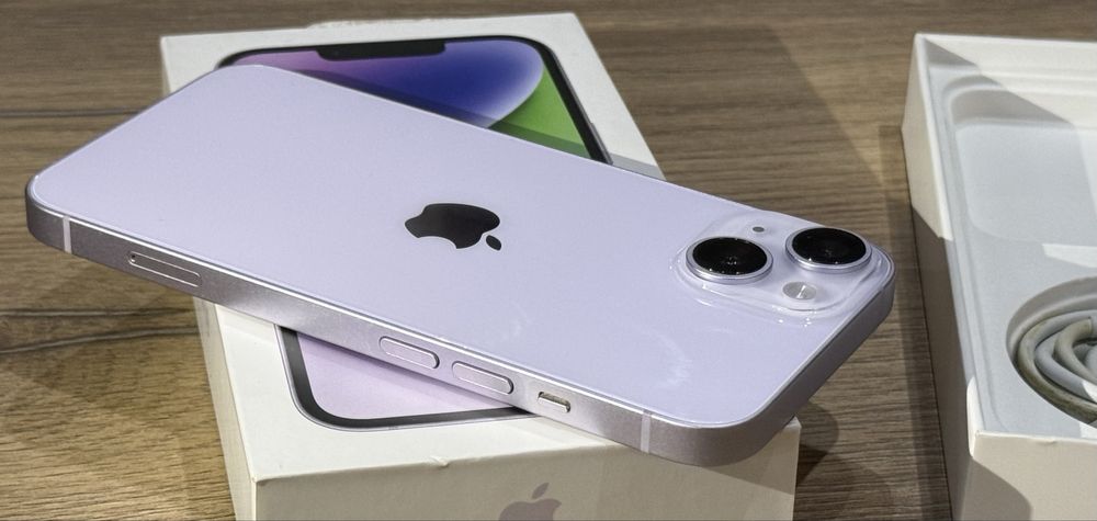 Iphone 14 256GB Purple - Като Нов!!