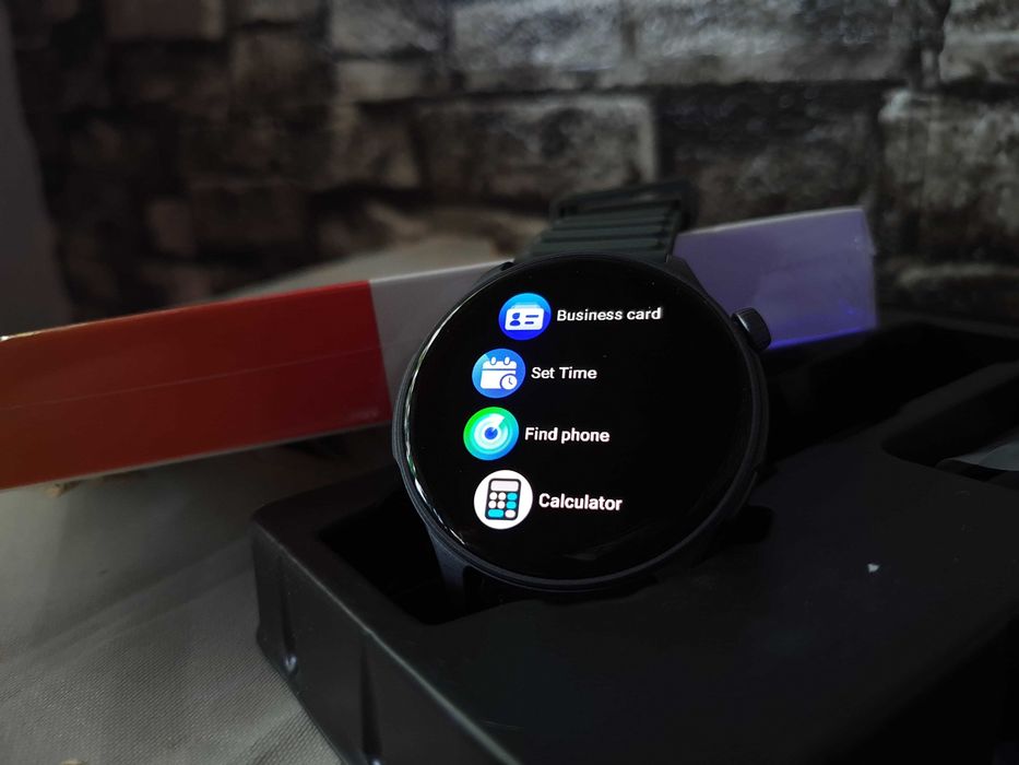 SmartWatch Zeblaze 3 Pro 1.43inch amoled, Apel/vorbit direct din ceas