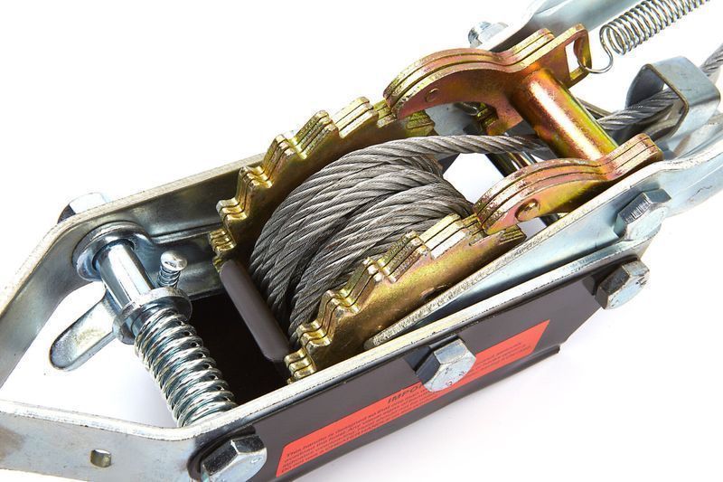 Лебедка обтегач с тресчотка 2 тона hbm