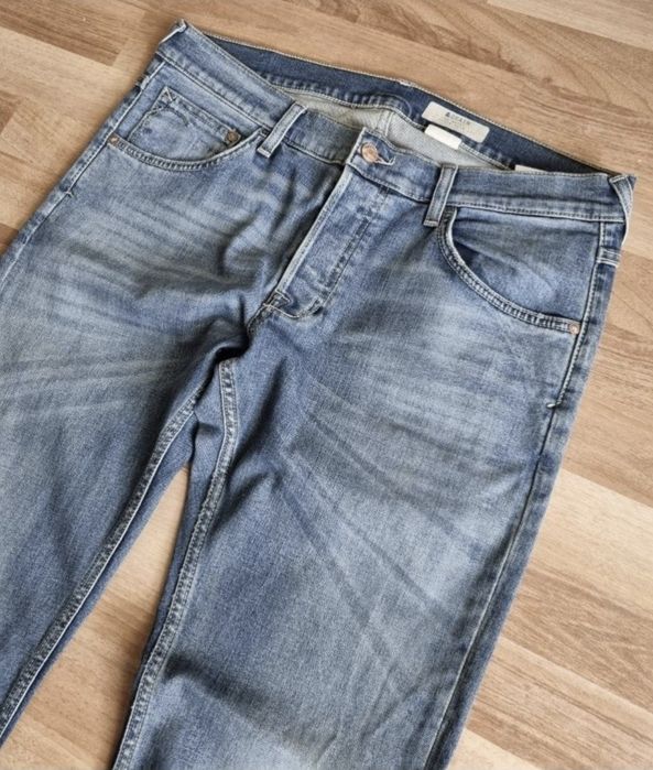 Pantaloni denim, Jeans H&M, Model: Drain - Barbati - 36 (Fit W32)