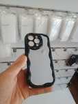 Силиконов кейс със огледало за iphone 16,15,14,13