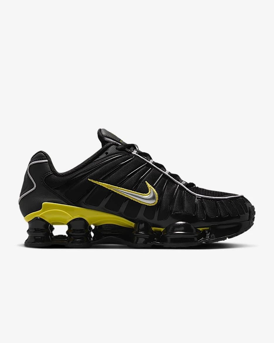 Nike Shox TL "Black/Dynamic Yellow/Metallic Silver