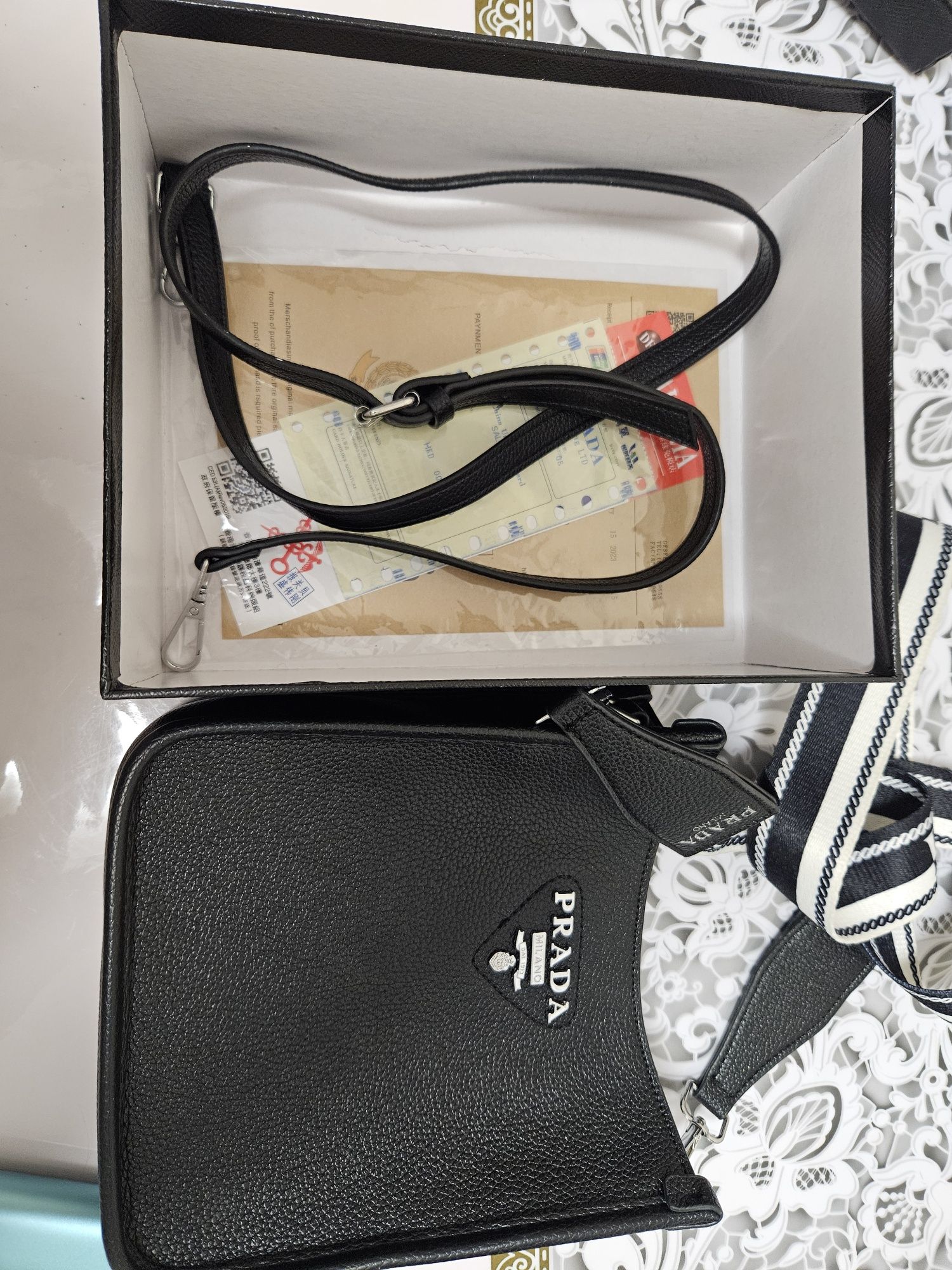 Сумка почтальон PRADA