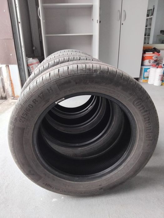 Vând set 4 anvelope vară Continental ContiContact5