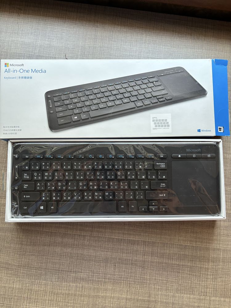 Клавиатура Microsoft All-in-One Media Keyboard Black USB