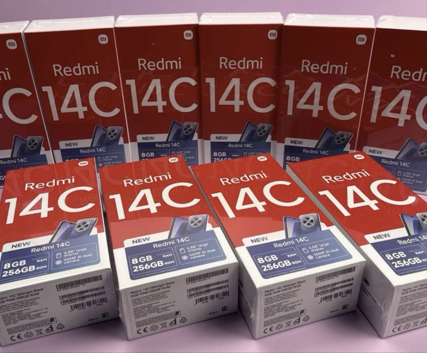 Redmi 14c новые распечатанные