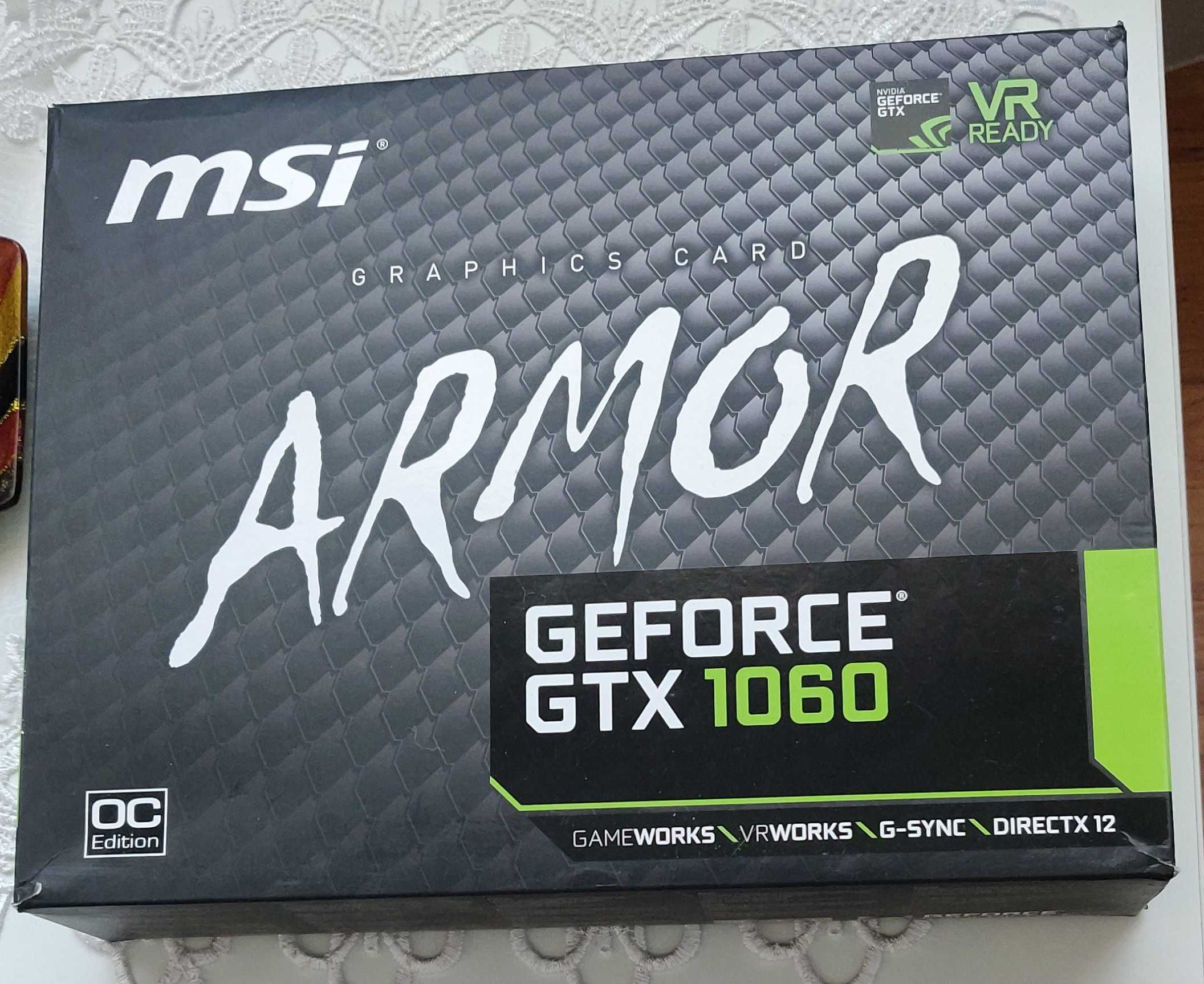 MSI GeForce GTX 1060 ARMOR 6G OC