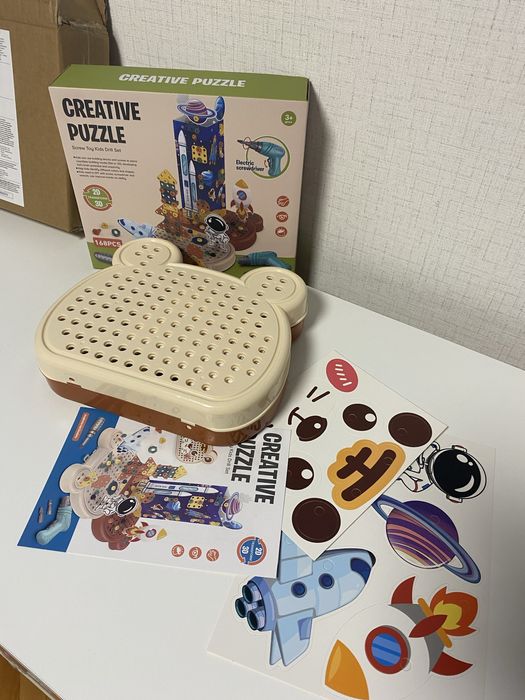 3D Конструктор - Космос 26579, винтоверт, мозайка