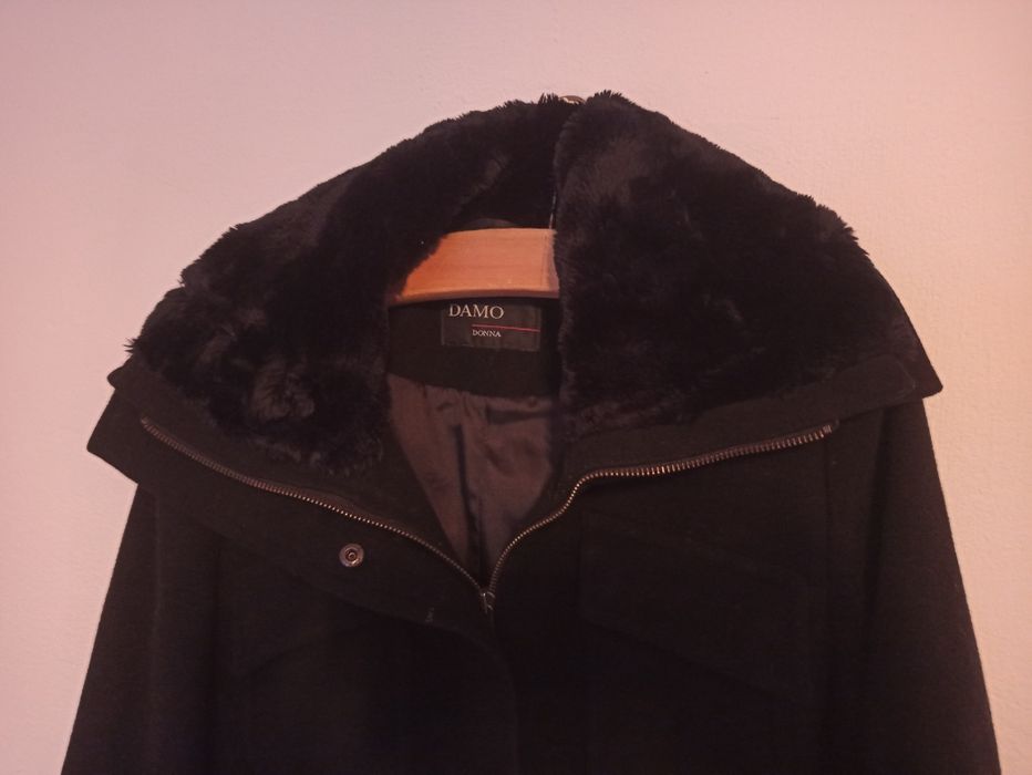 Palton femei negru