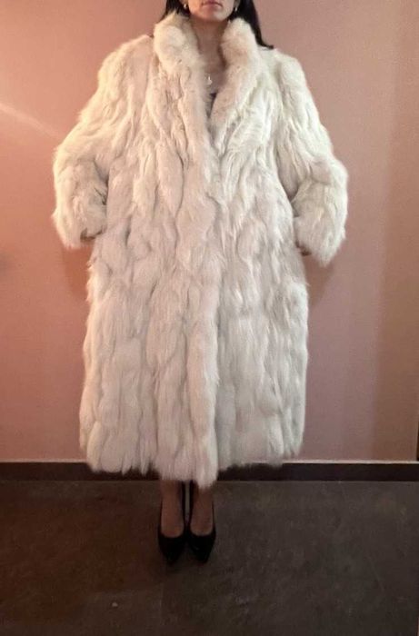 Палта от визон, тъмнокафяв/светлокафяв, супер запазени