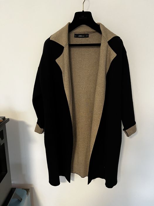 Cardigan negru de la Zara knit