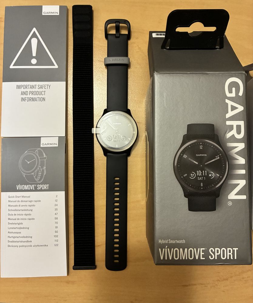 Garmin Vivomove Sport – Смарт часовник