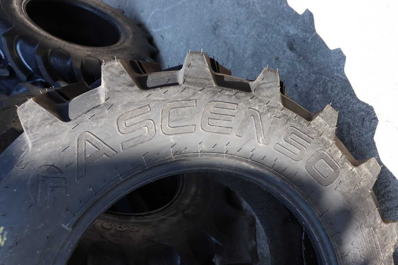 Anvelope noi 340/85R24 ASCENSO cauciucuri radiale 13.6R24 tractor