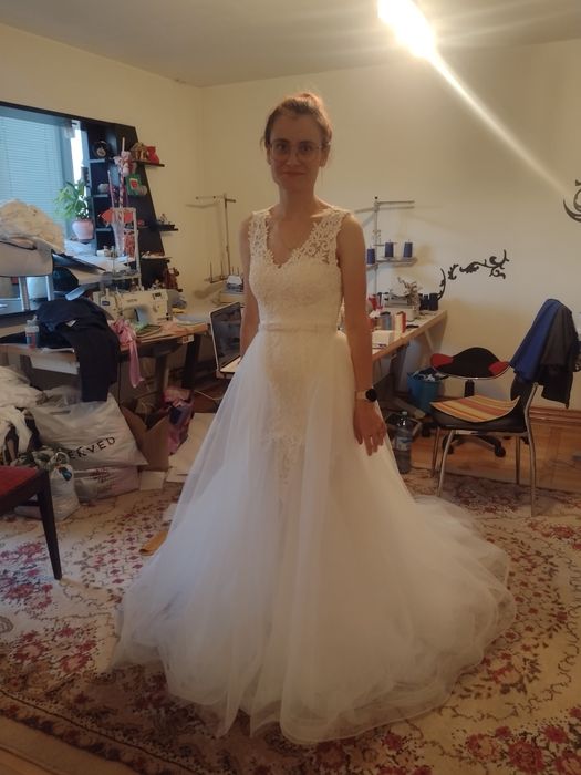 Rochie de mireasa 2 in 1