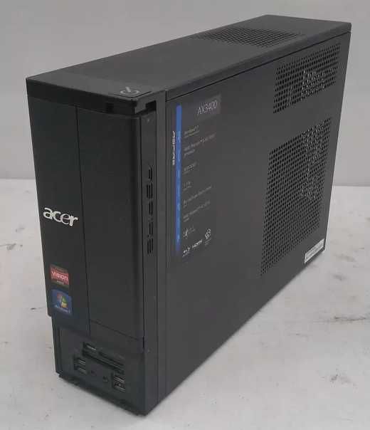 Системный блок  Aser 3400 ddr3-4Gb/atlonll x2 215/card rider\dvd