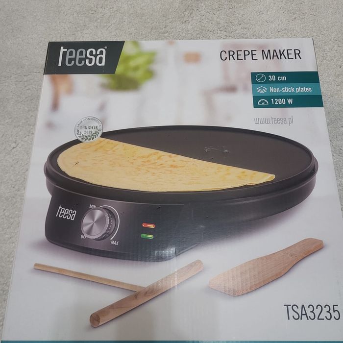Aparat de preparat clatite Teesa 30cm 1200W