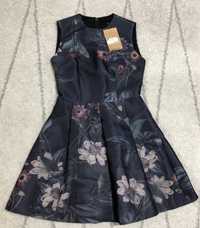 Rochie noua marime xs rochie cu flori model inflorat rochie eleganta