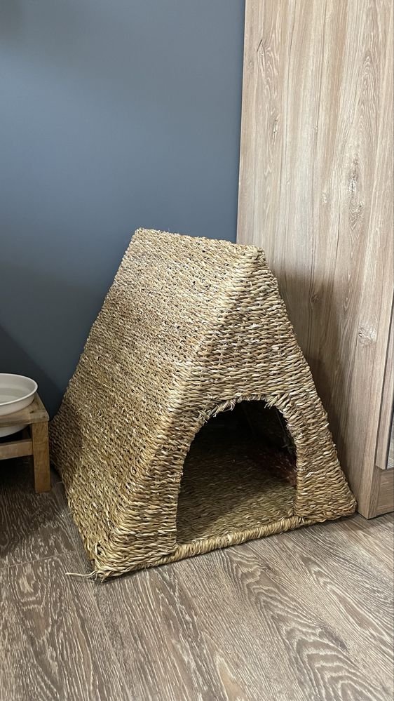 Zara Home Къща за кучета/котки/домашни любимци от морска трева