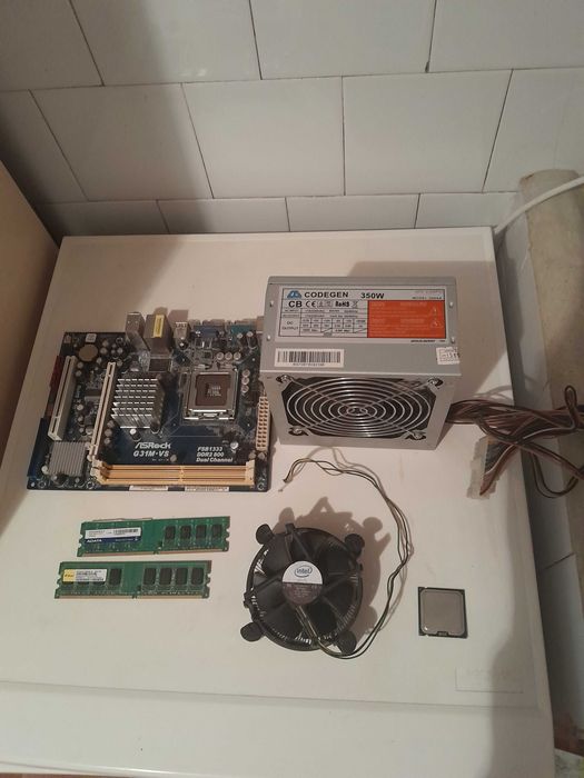 Процесор,Дъно,Рам и Захранване