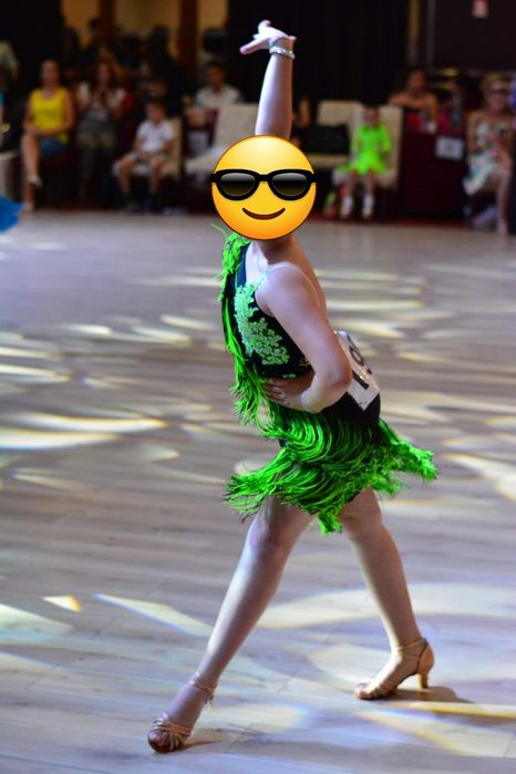 Рокля за латиноамерикански танци