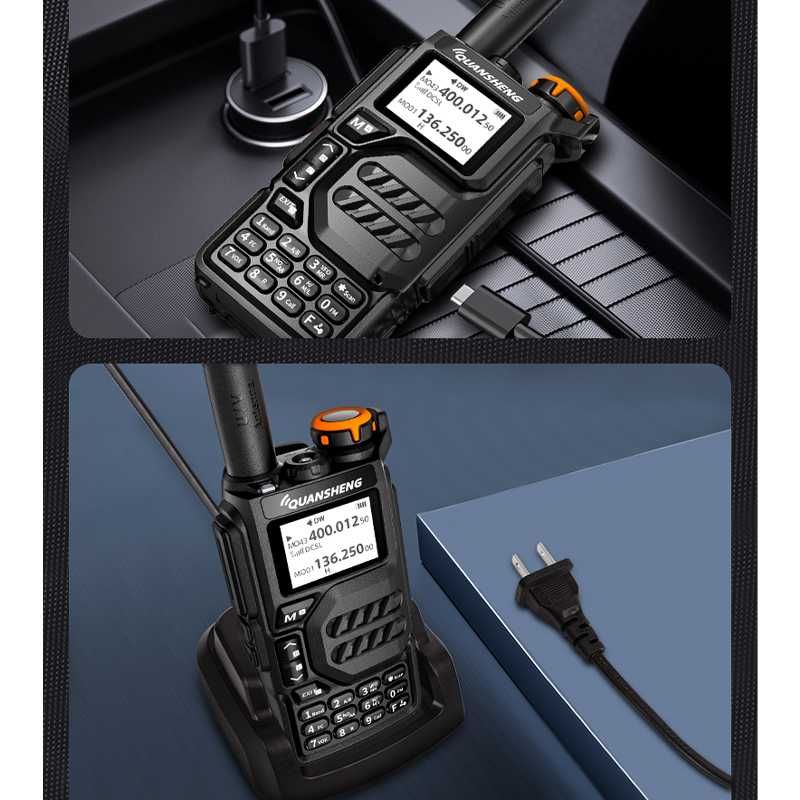 Радиостанция QUANSHENG UV-K5 5W 50-600MHz NOAA DTMF