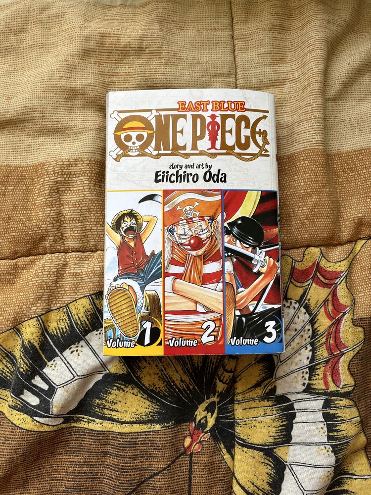 Manga One Piece vol. 1,2,3