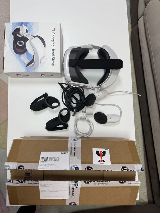 Продавам Meta Quest 3 128gb в гаранция до 11.26г.