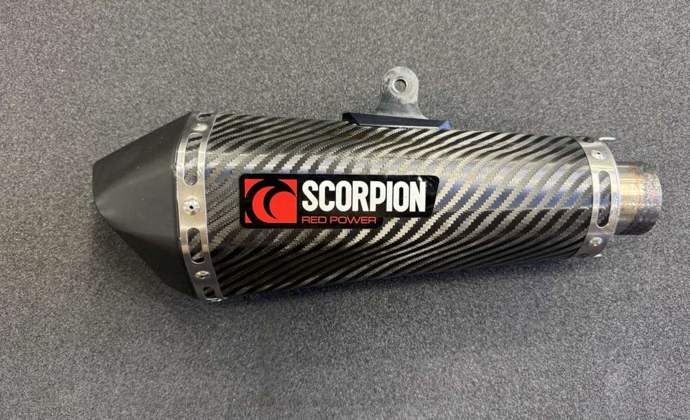Карбонов спортен ауспух Scorpion
