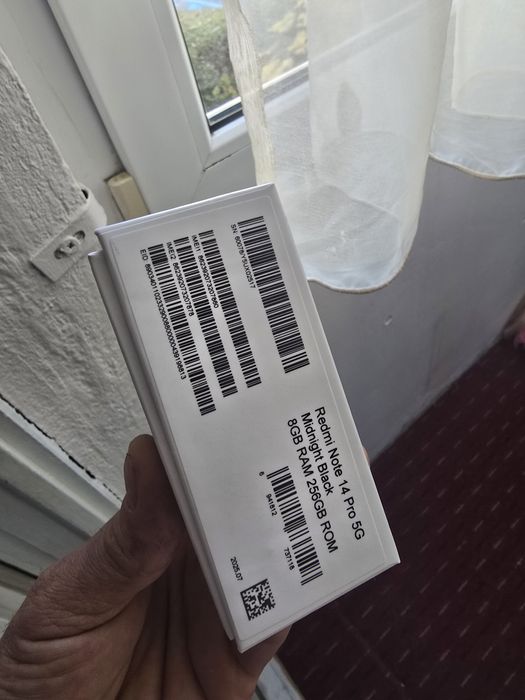 Vand Redmi note 14 Pro 5G nou  primit la loialitate