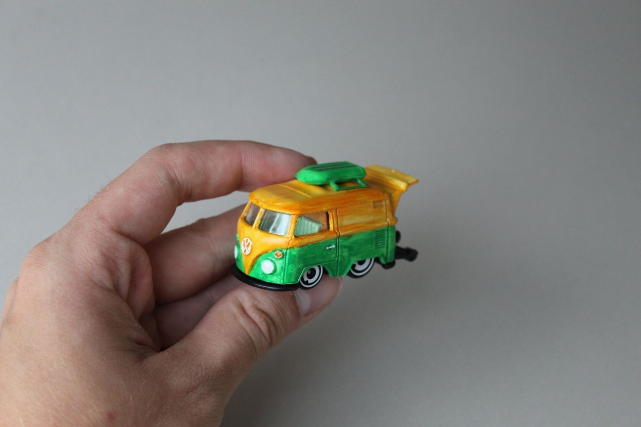 Custom Hot Wheels Vw Kool Kombi