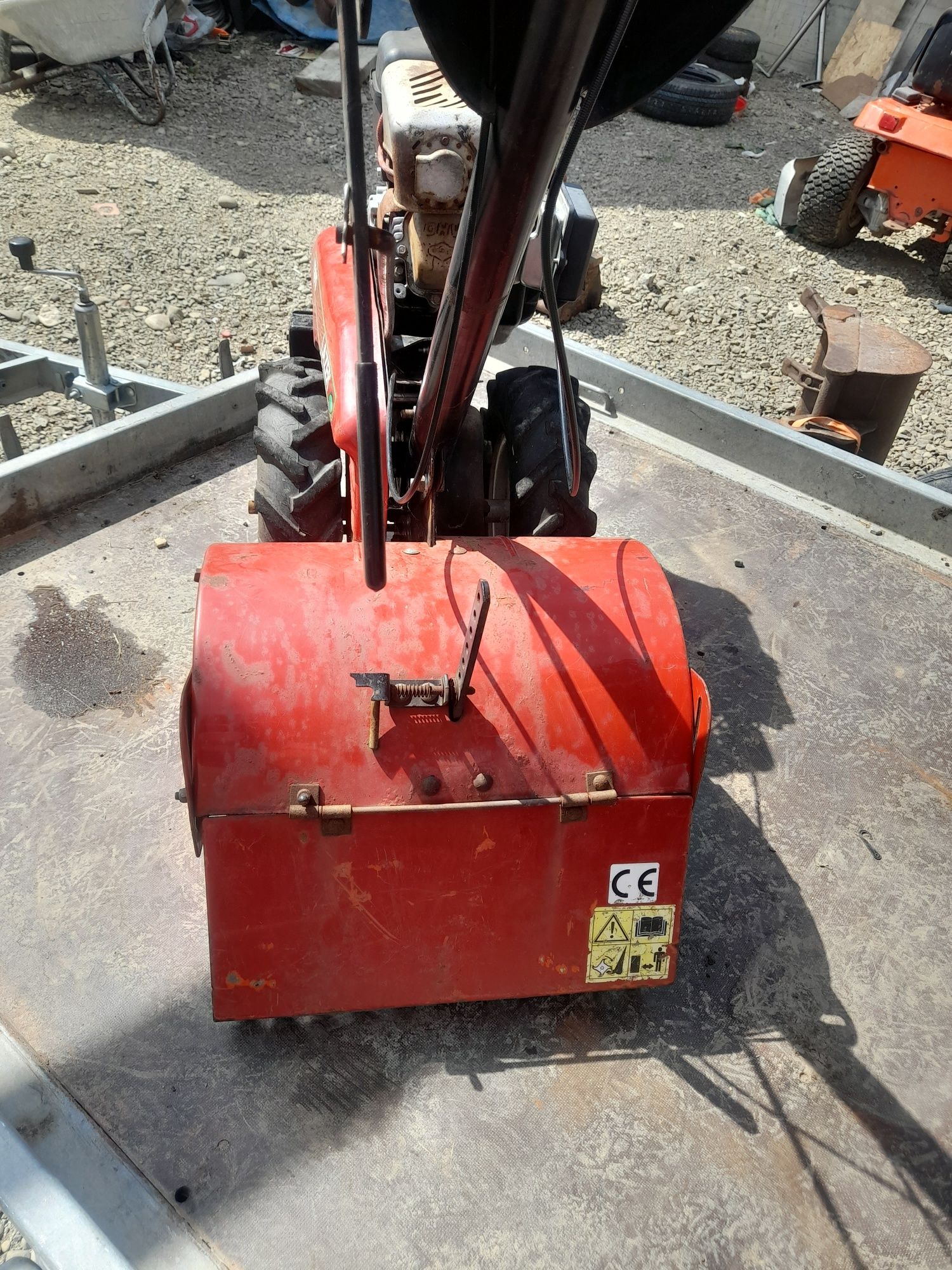 Motocultor laser