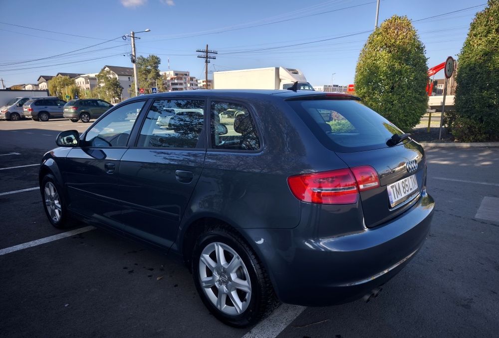 Audi A3,Motor 2.0 TDI Automata,DSG,An 2009,Navi mare, Impecabilă