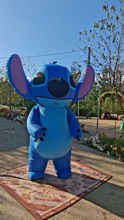 Mascota gonflabila stitch/ angel eyes